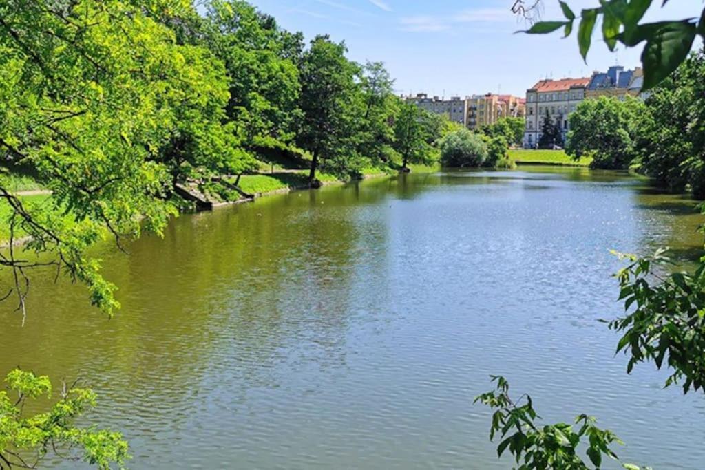 Parkowy Apartament Leilighet Wrocław Eksteriør bilde